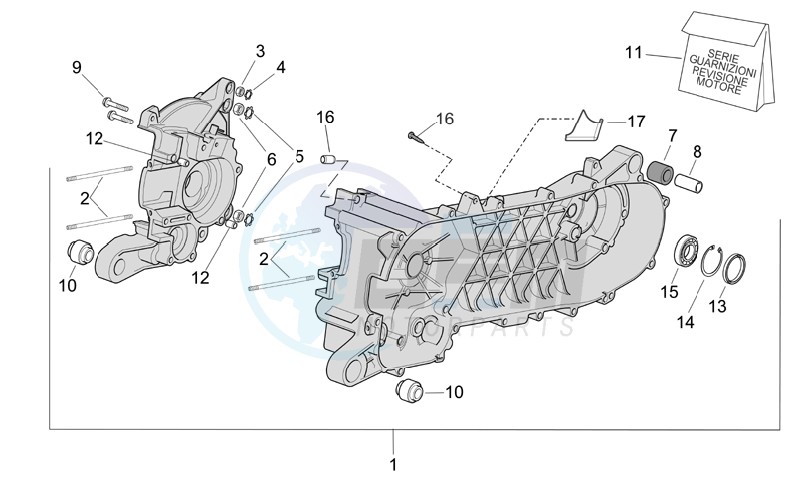 Crankcase blueprint