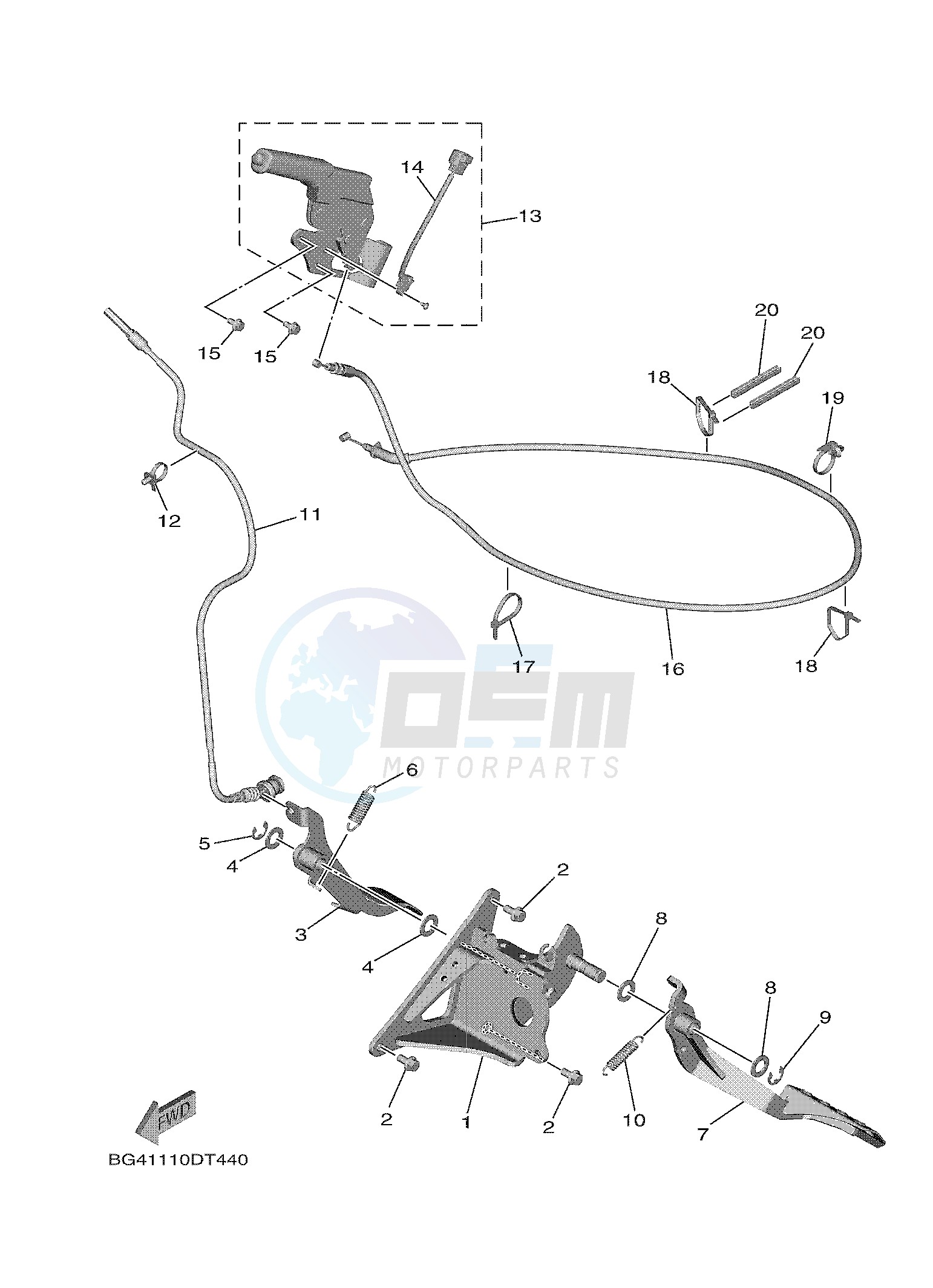 PEDAL WIRE image