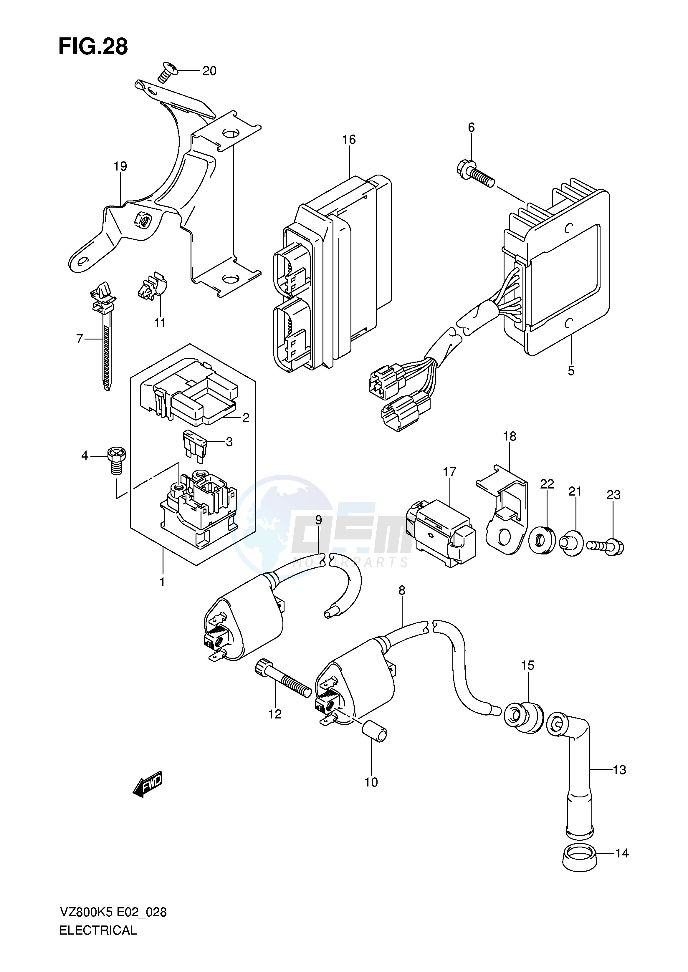 ELECTRICAL (MODEL K5 K6 K7 K8) image