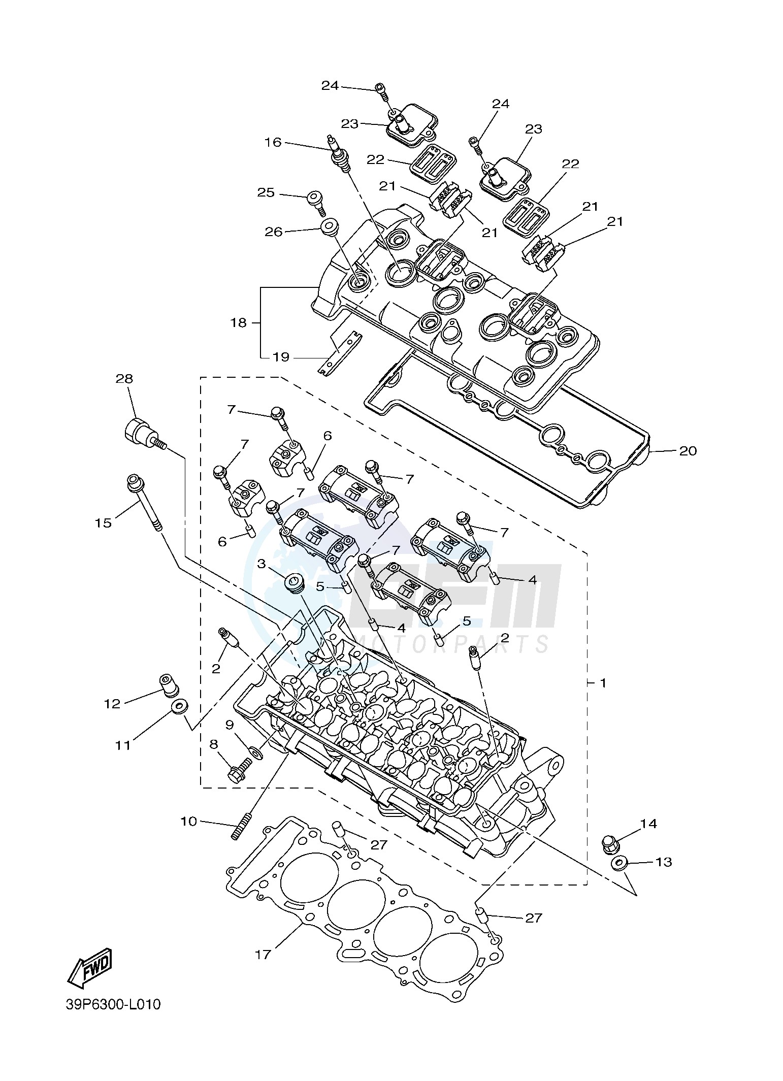 CYLINDER HEAD image