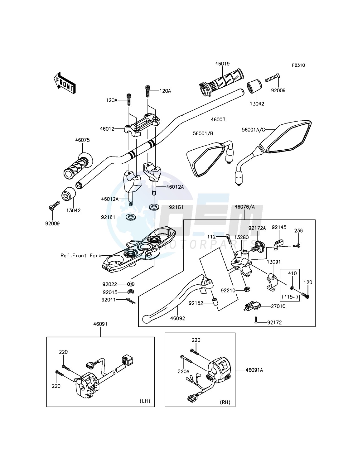 Handlebar blueprint