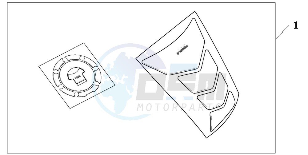 TANKPAD / FUEL LID COVER image