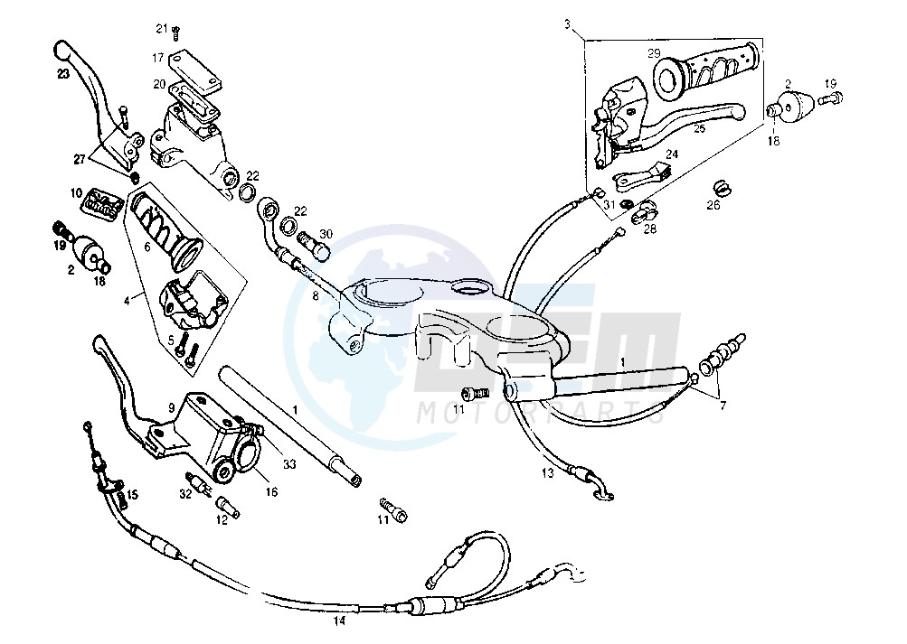 HANDLEBAR-DRIVE CONTROLS image