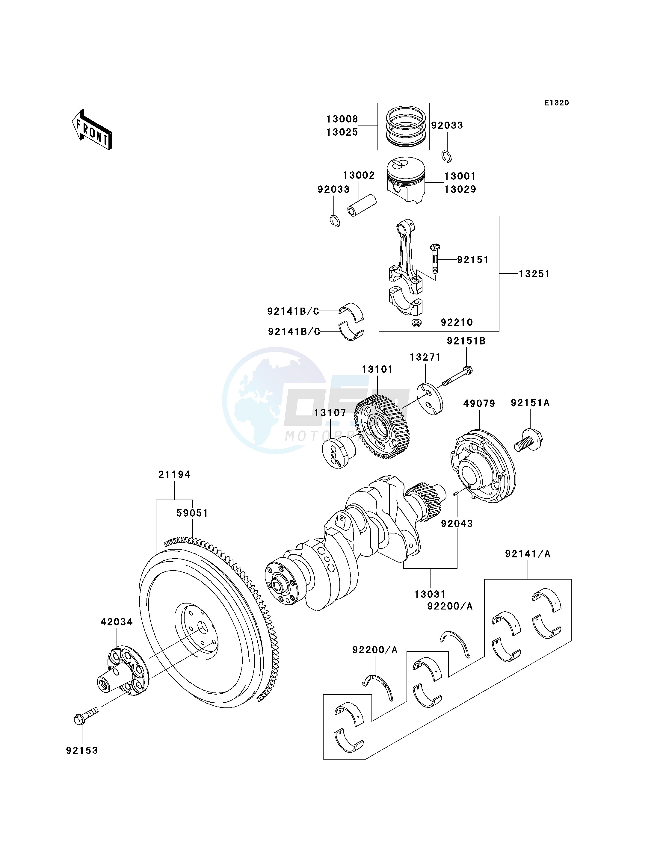 CRANKSHAFT_PISTON-- S- - blueprint