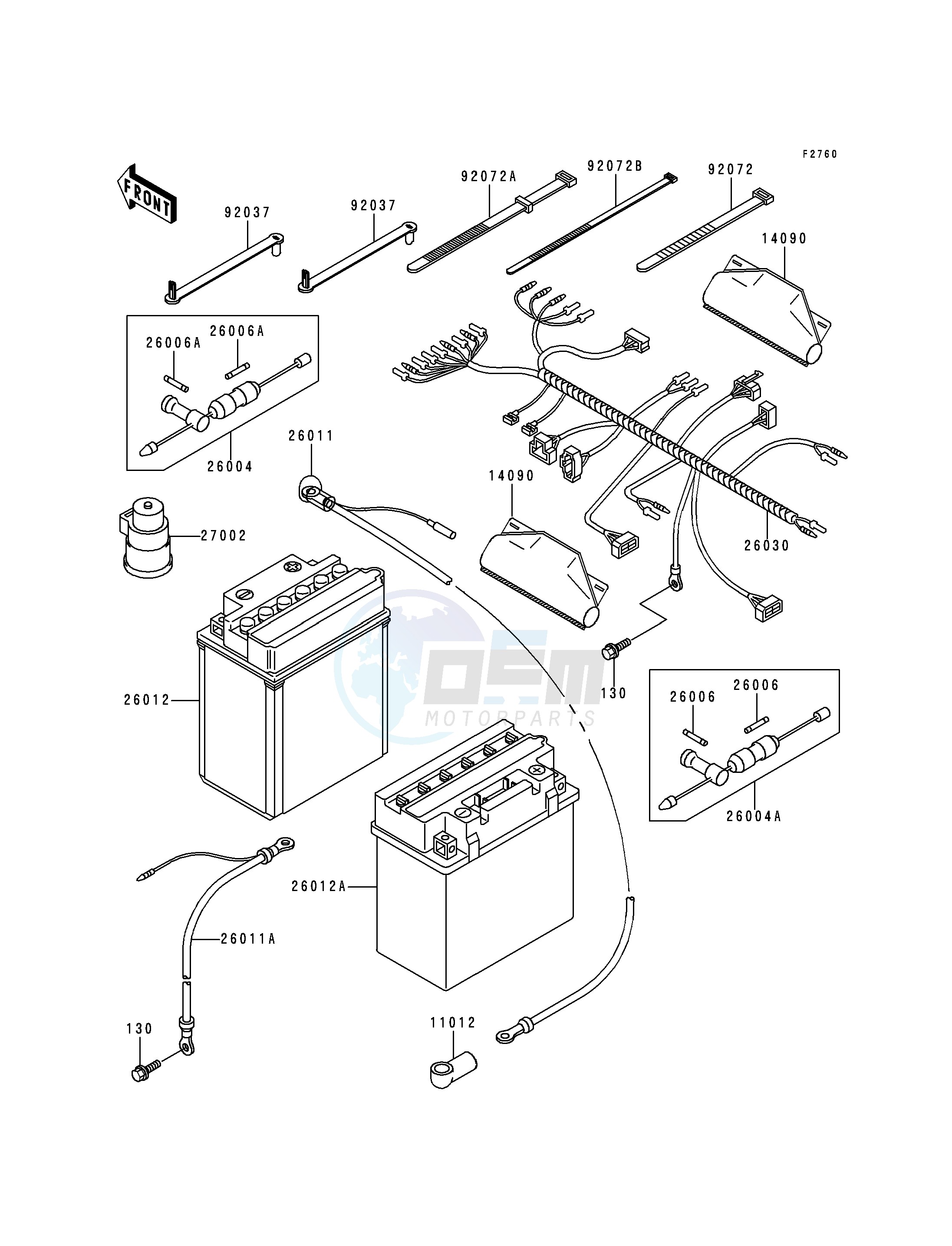 CHASSIS ELECTRICAL EQUIPMENT blueprint