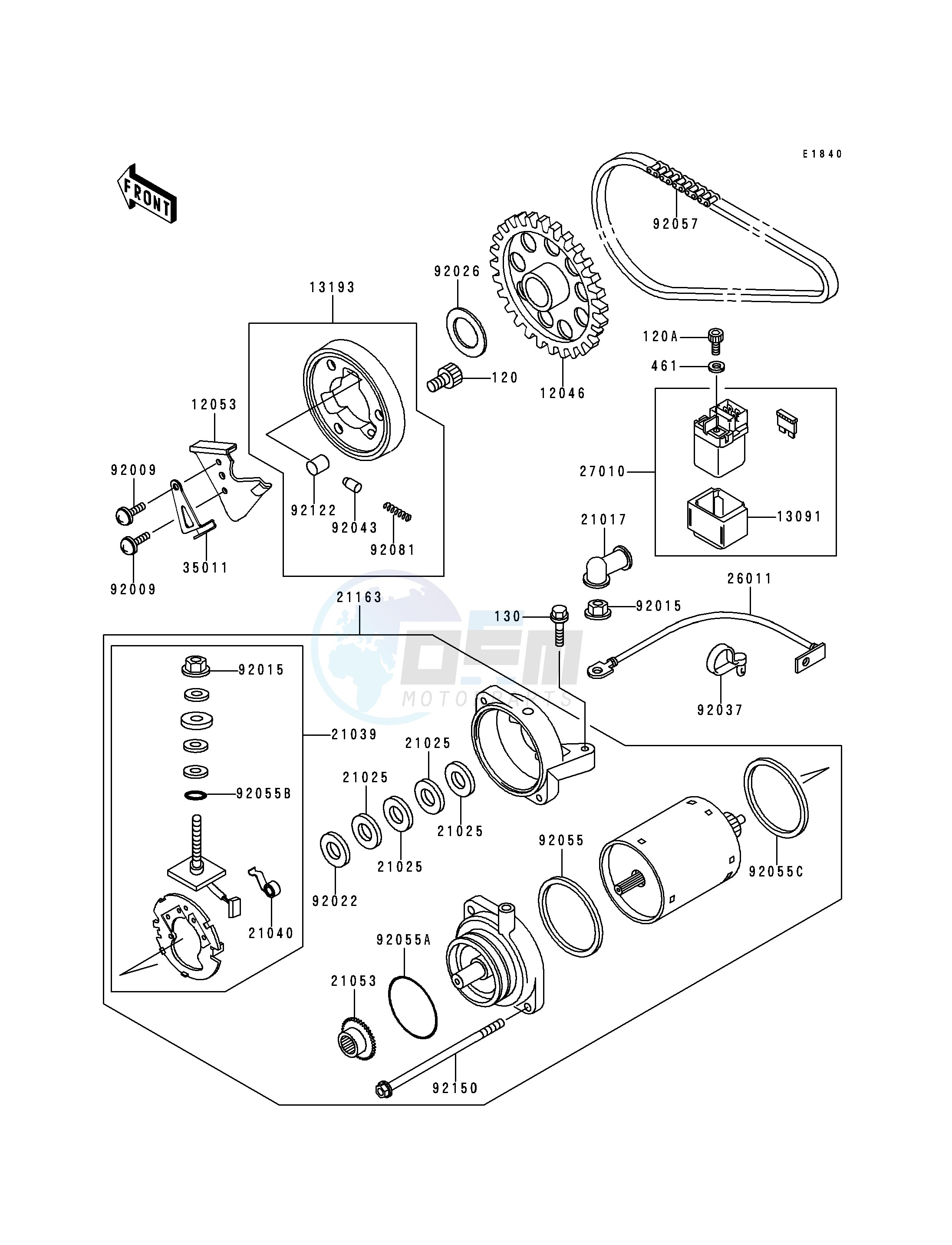 STARTER MOTOR image