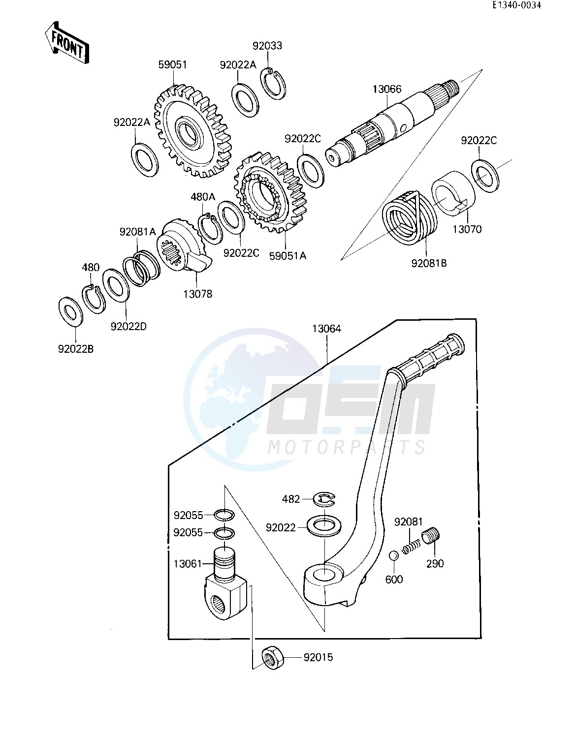 KICKSTARTER MECHANISM image