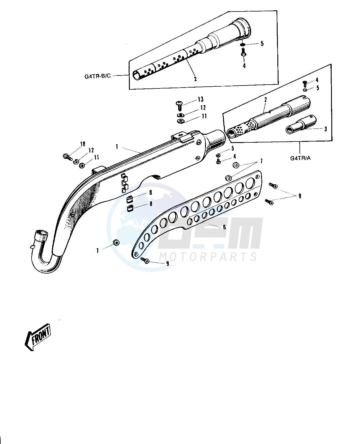 MUFFLER -- 70-73- - blueprint