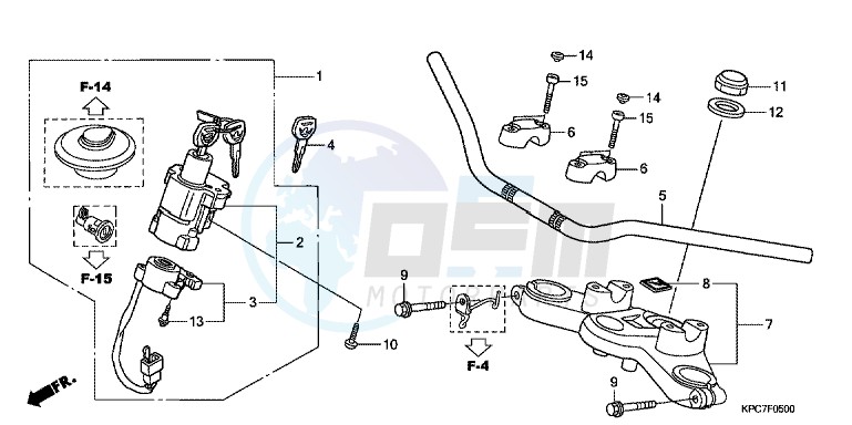 HANDLE PIPE/TOP BRIDGE blueprint