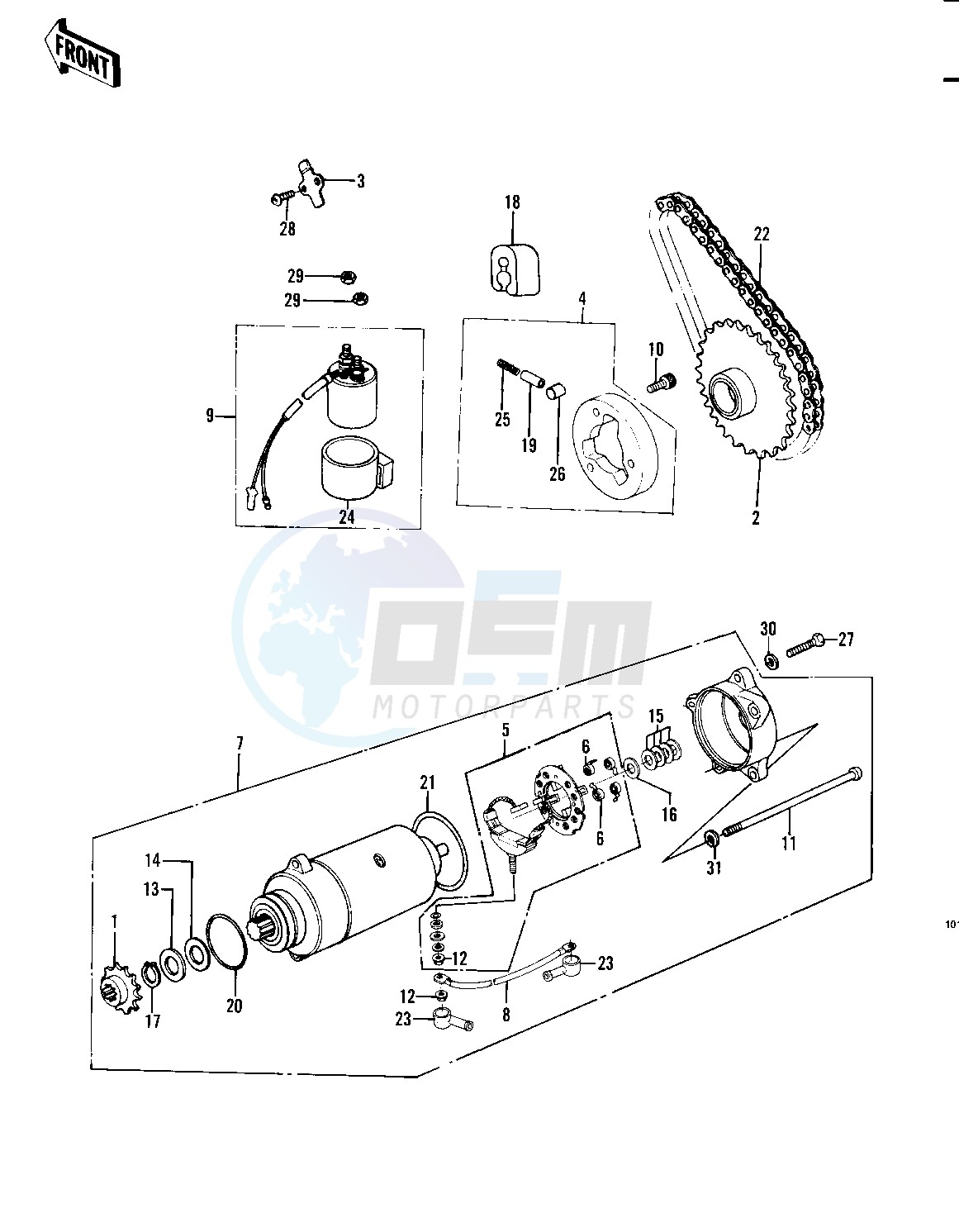 STARTER MOTOR_STARTER CLUTCH -- 82 A1- - image