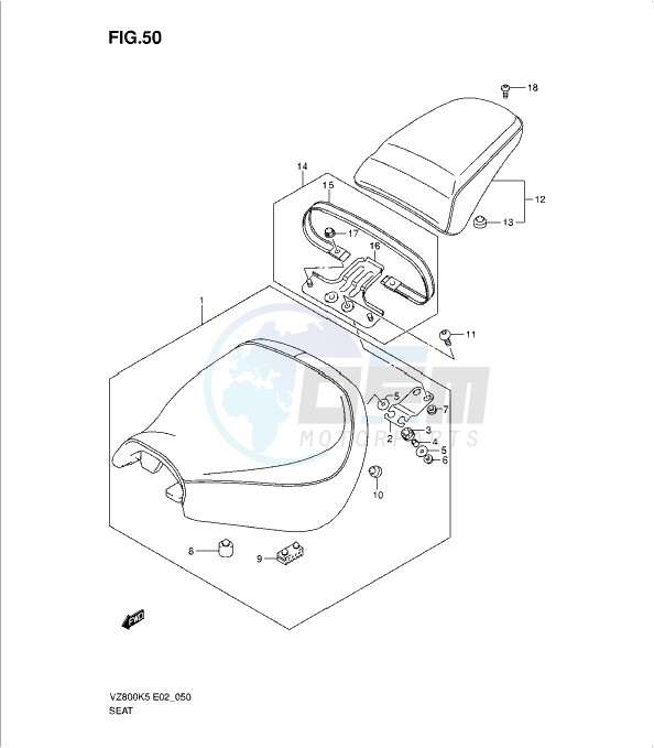 SEAT (VZ800) blueprint