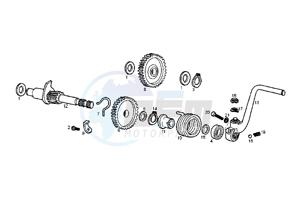 STARTING SHAFT blueprint