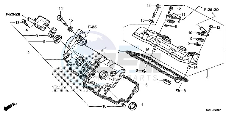 CYLINDER HEAD COVER image