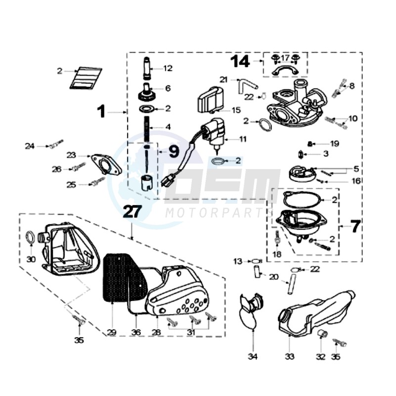 CARBURETTOR blueprint