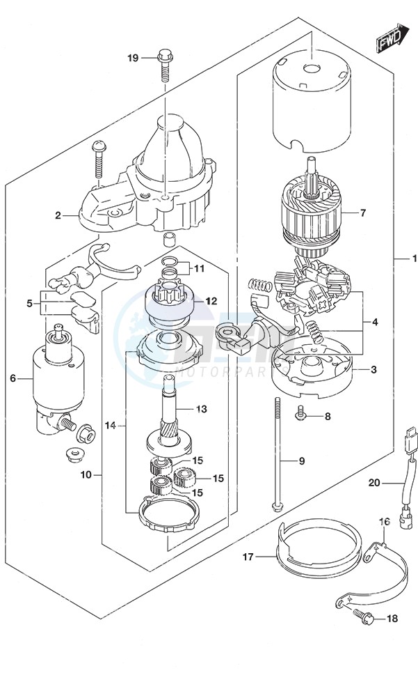 Starting Motor image