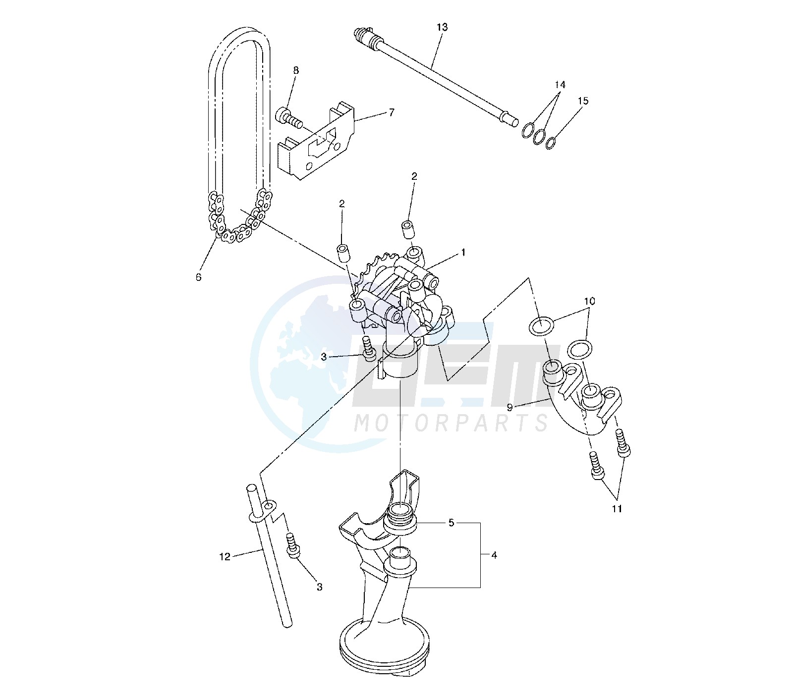 OIL PUMP blueprint