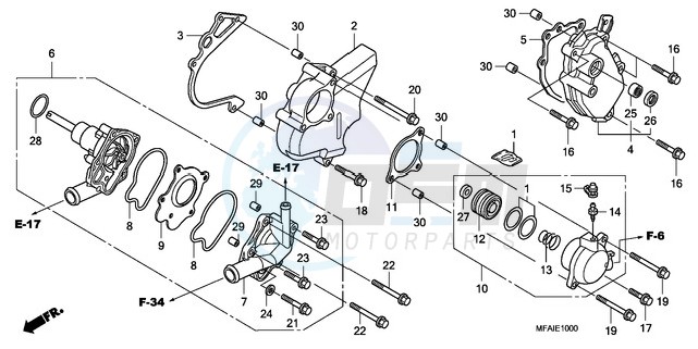 WATER PUMP image