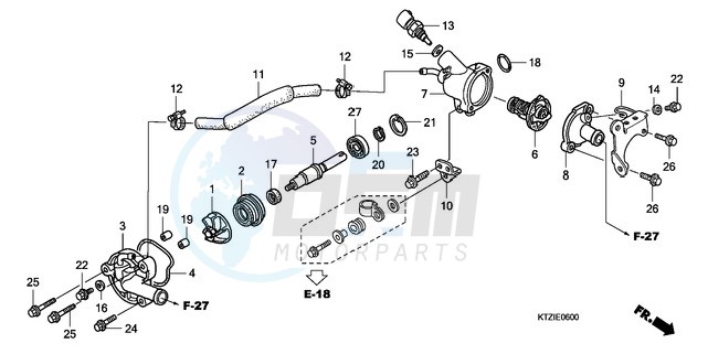 WATER PUMP blueprint