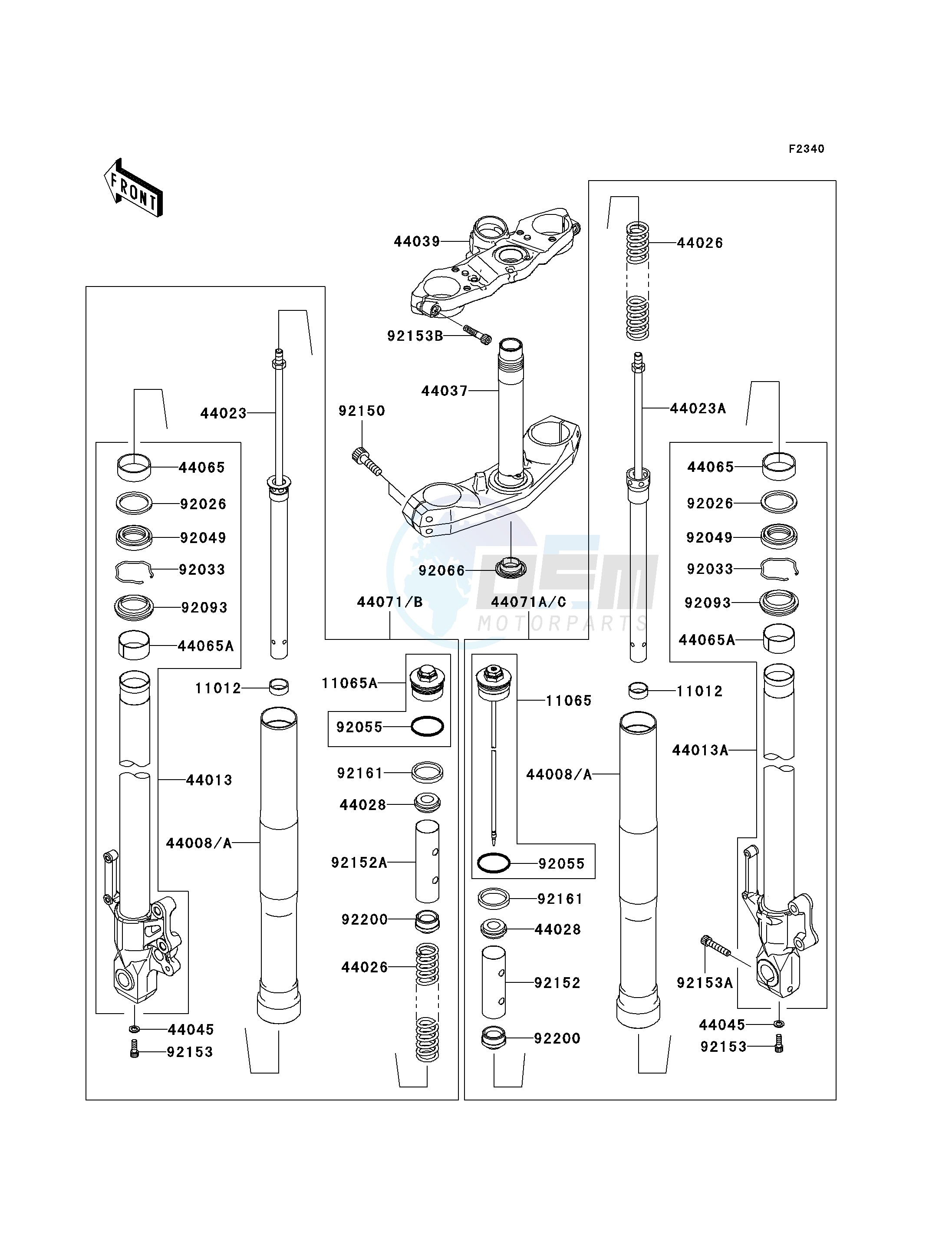 FRONT FORK image