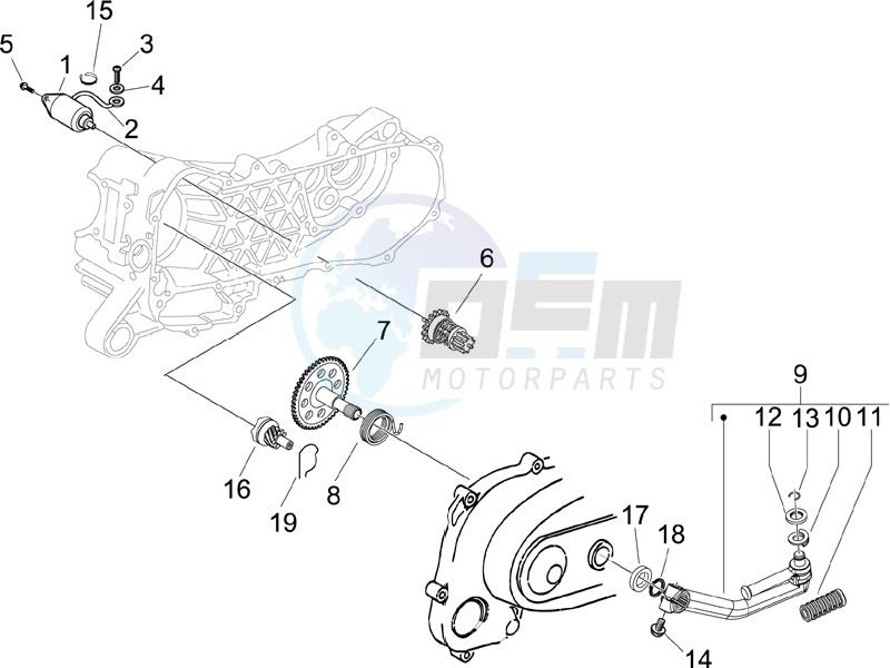 Starter - Electric starter image