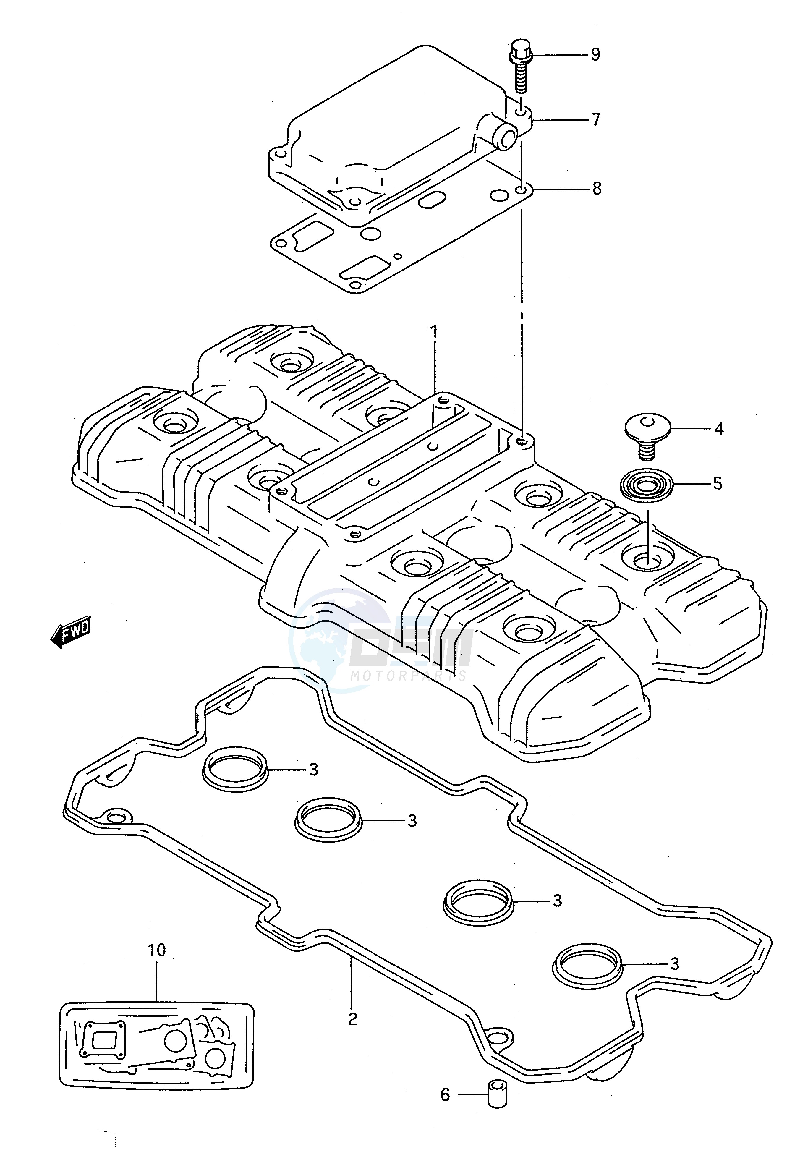 CYLINDER HEAD COVER image