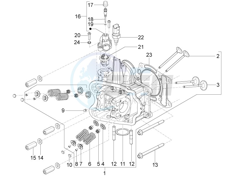 Head unit - Valve image