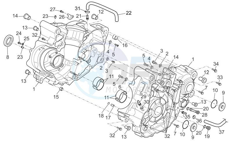 Crankcase I blueprint