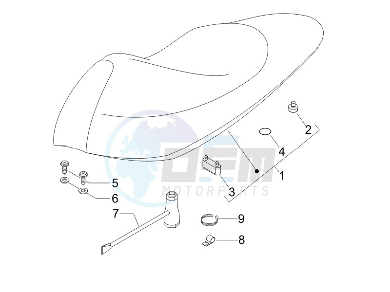 Saddle seats - Tool roll blueprint
