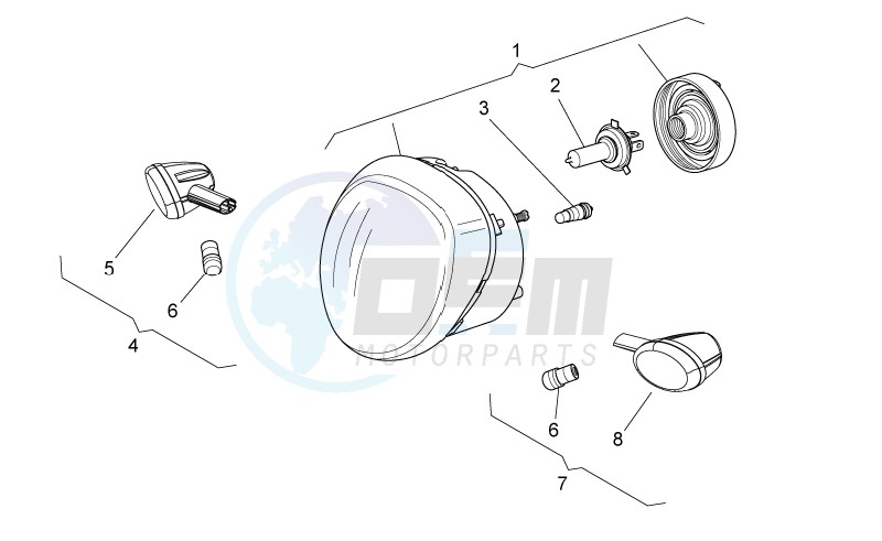 Headlight blueprint