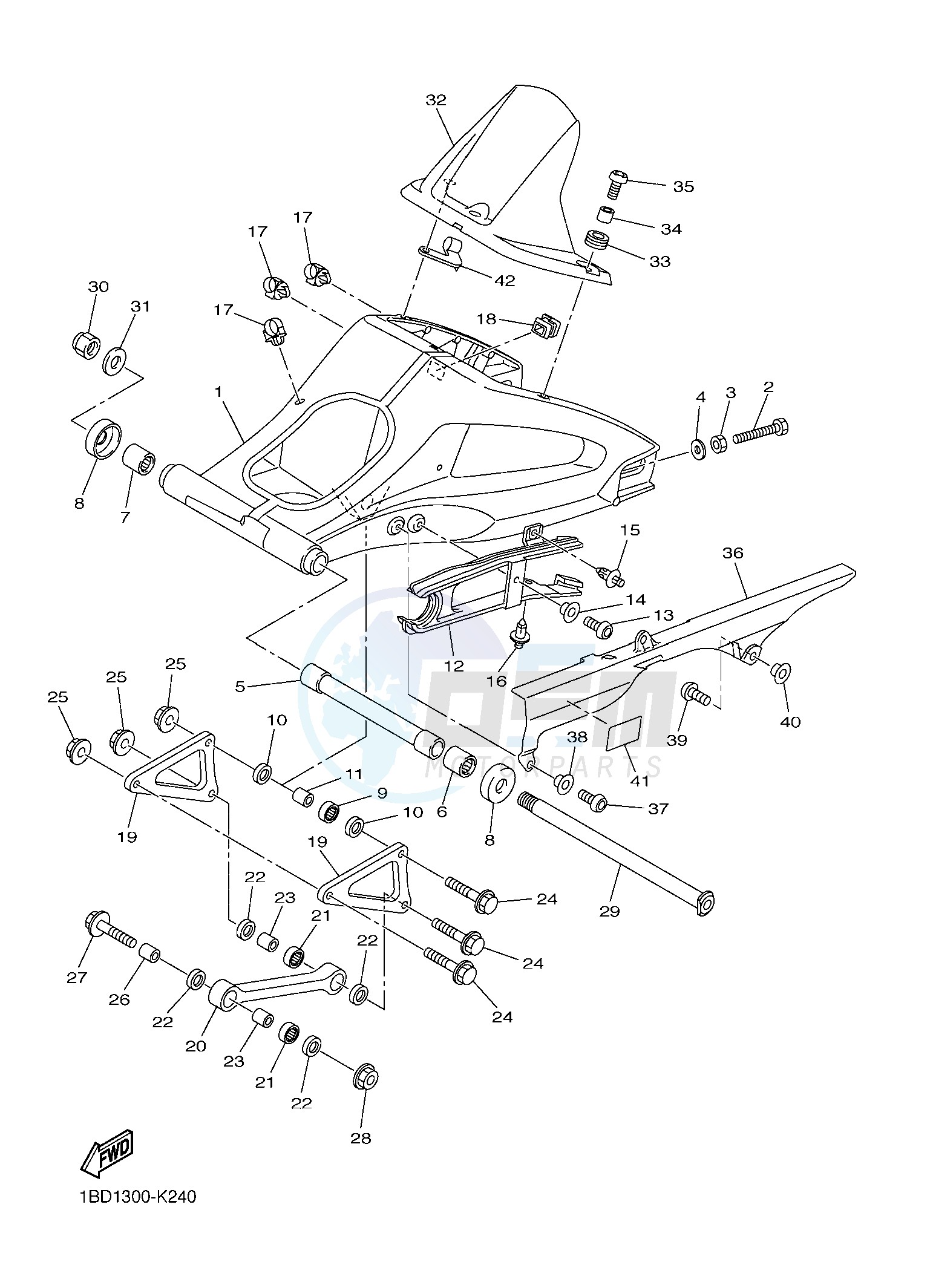 REAR ARM blueprint