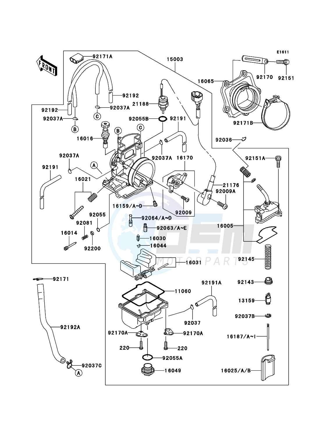 Carburetor blueprint