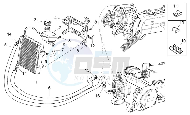 Cooling system blueprint