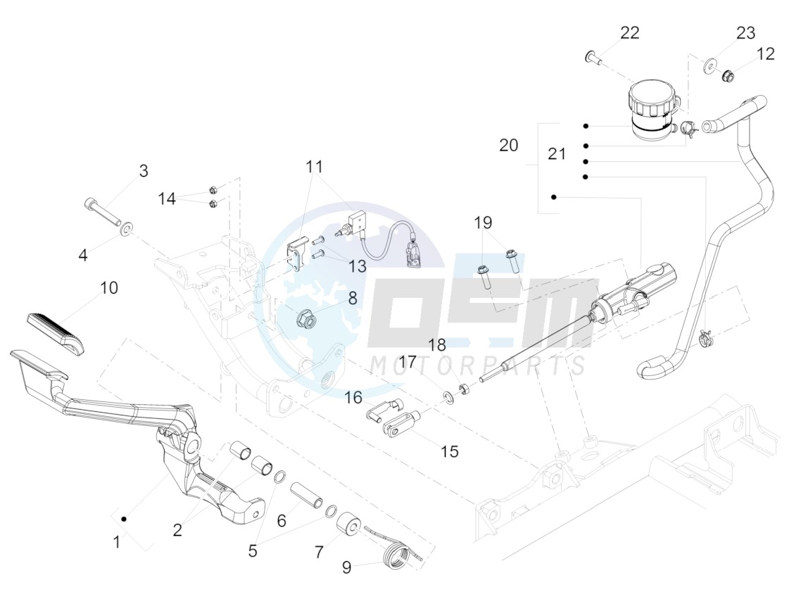 Front brake caliper image