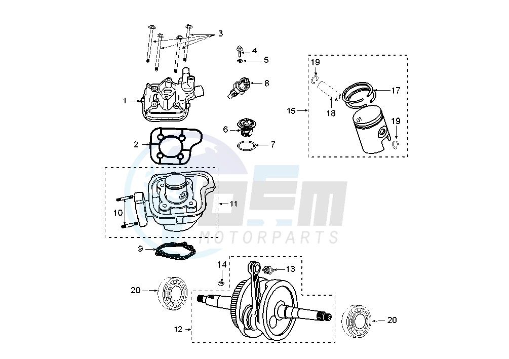 CRANKSHAFT-CYLINDER image