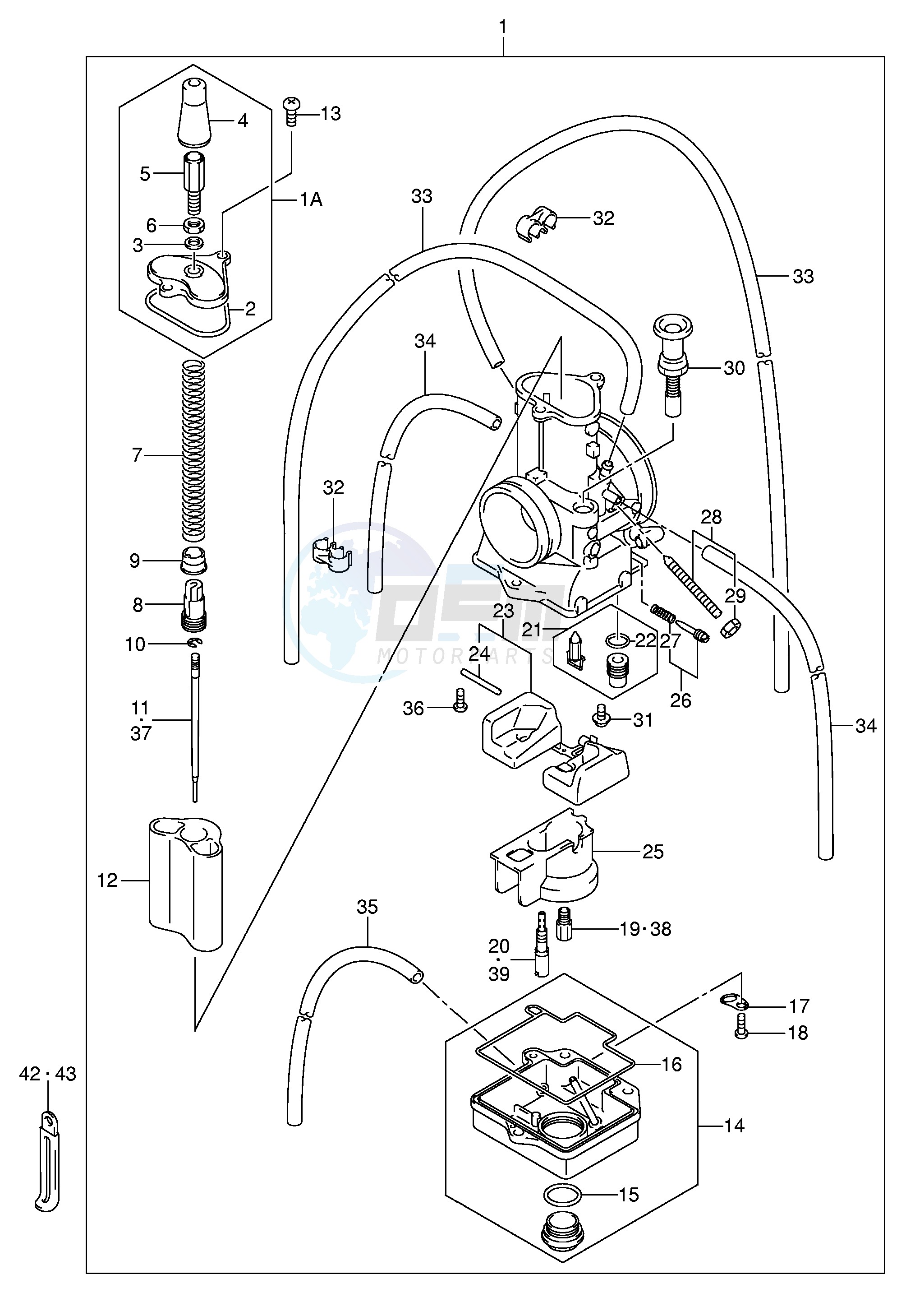 CARBURETOR (MODEL K3) image