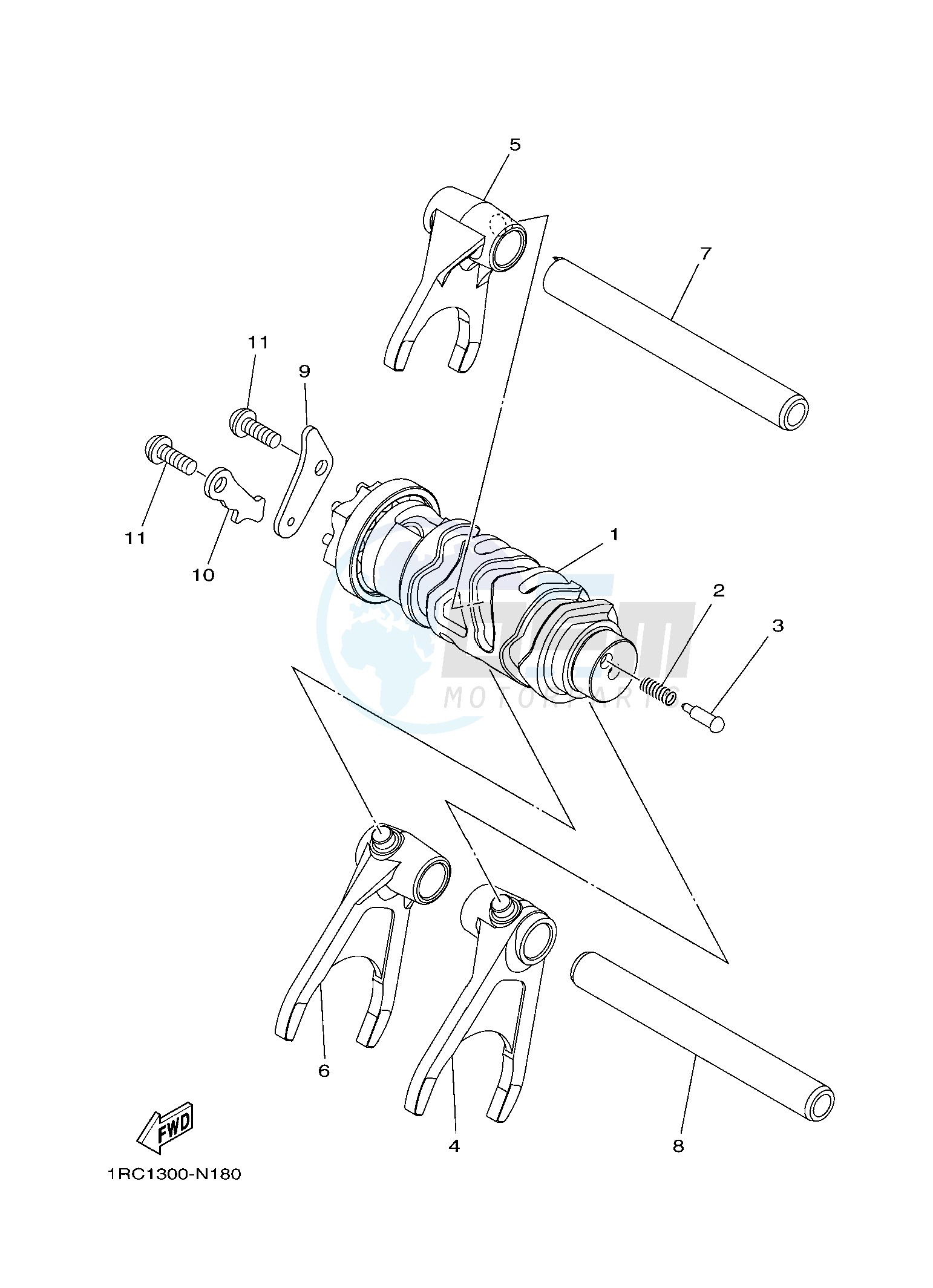 SHIFT CAM & FORK image