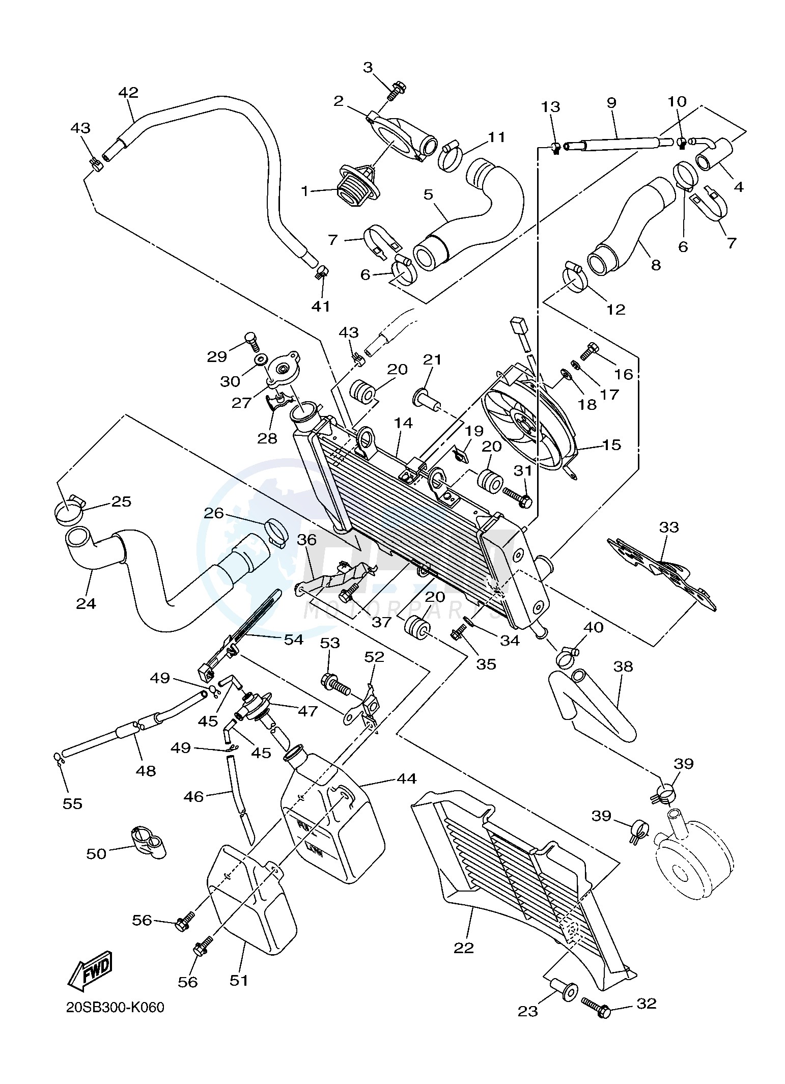 RADIATOR & HOSE image