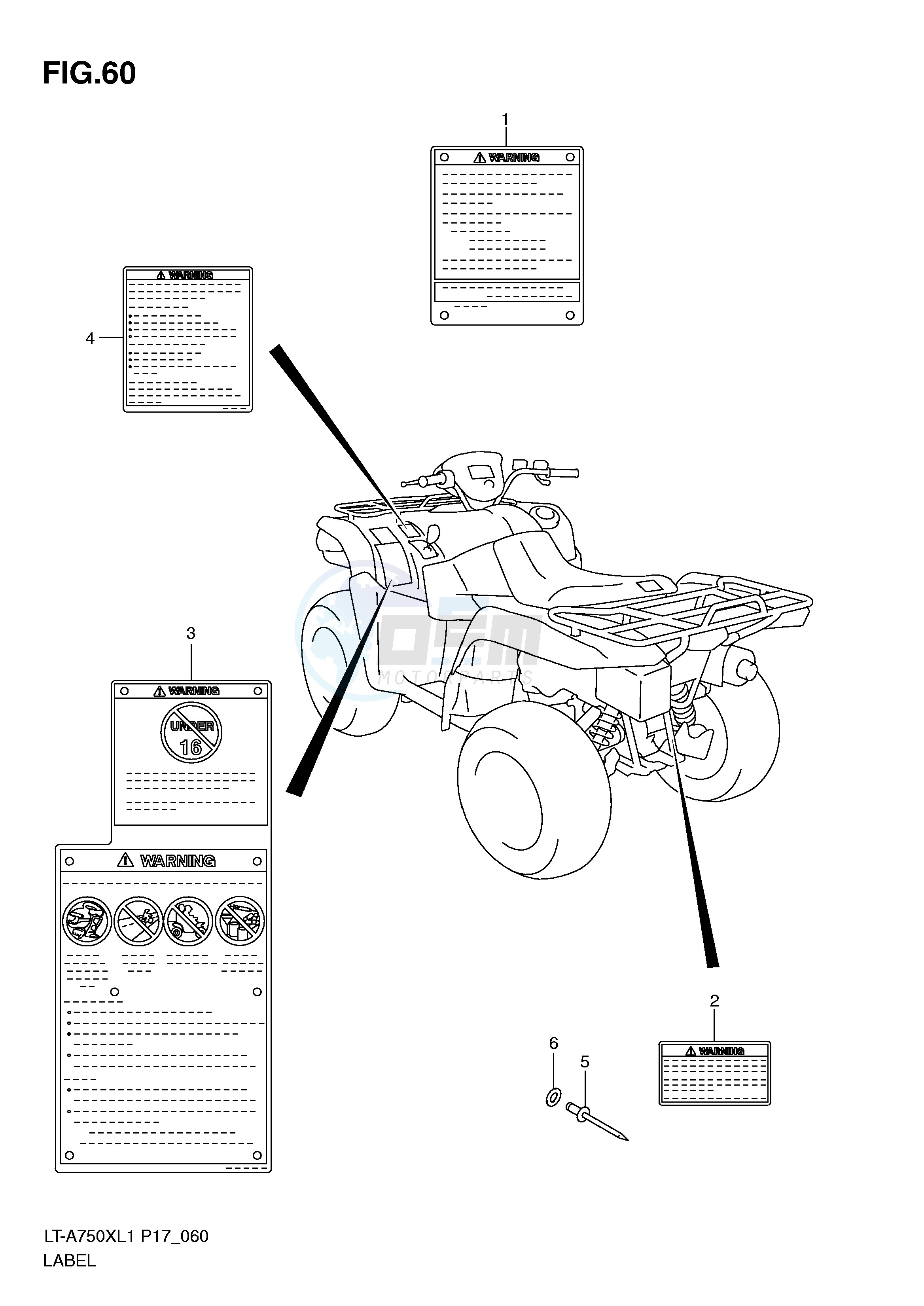 LABEL (LT-A750XL1 P24) blueprint