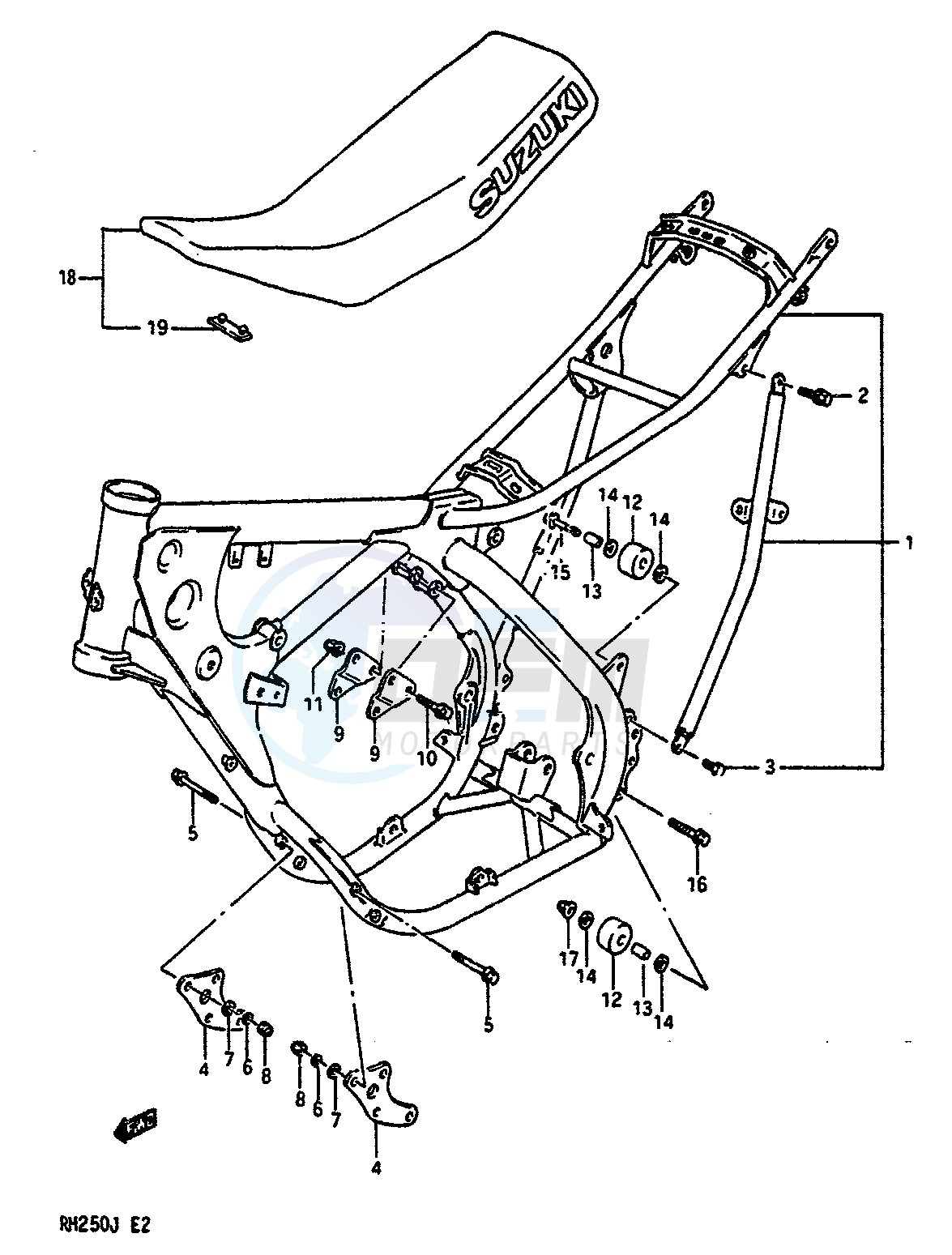 FRAME-SEAT blueprint