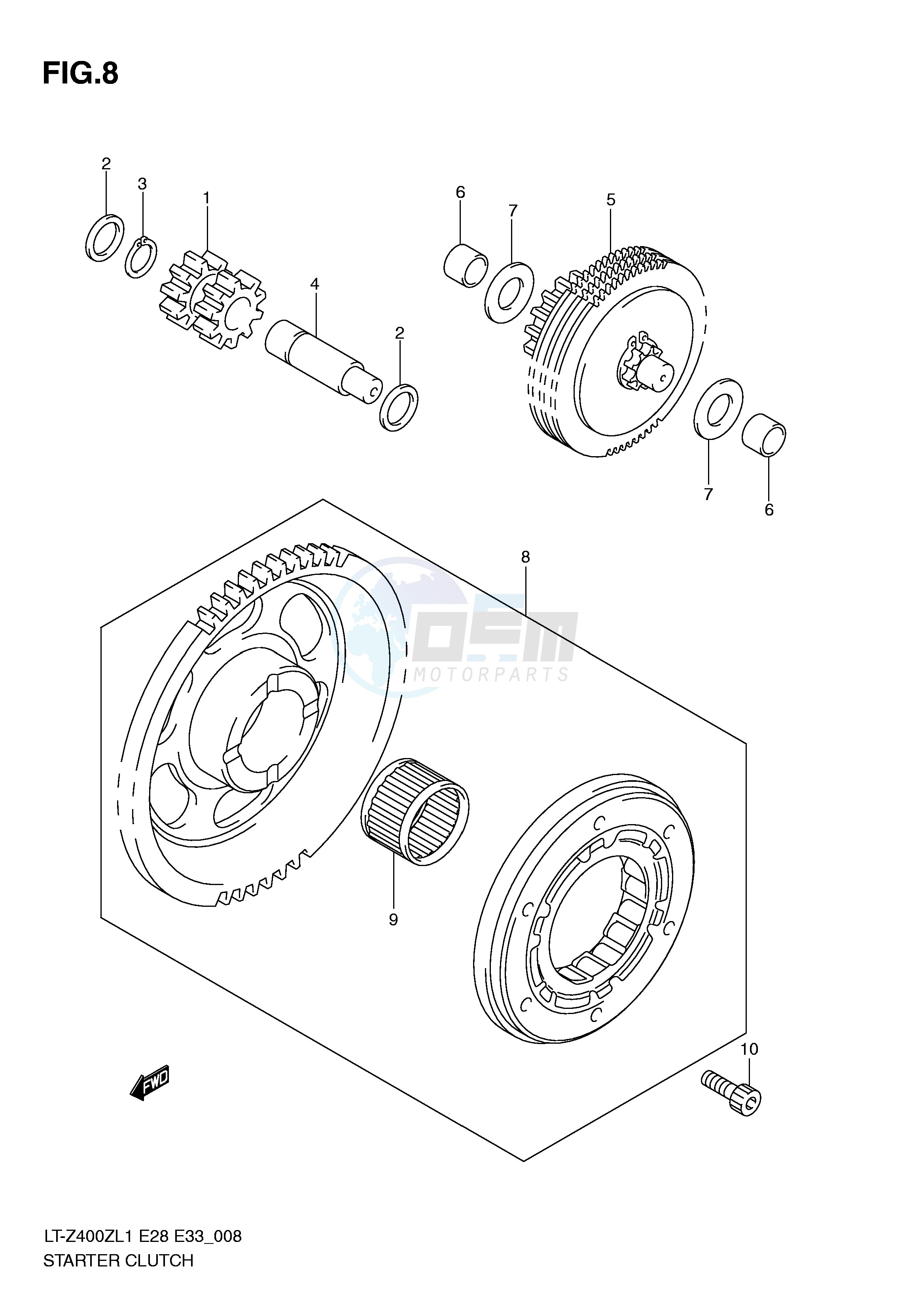 STARTER CLUTCH image