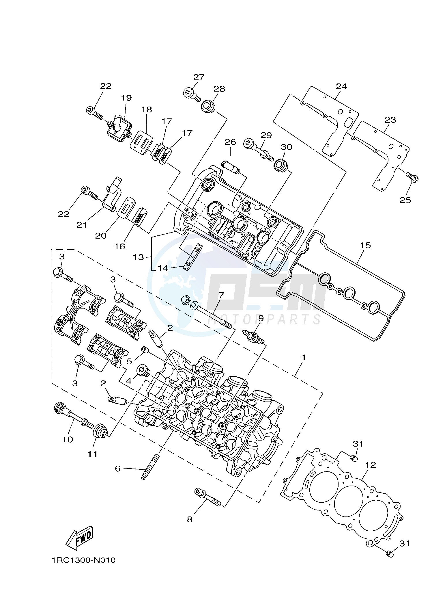 CYLINDER HEAD image