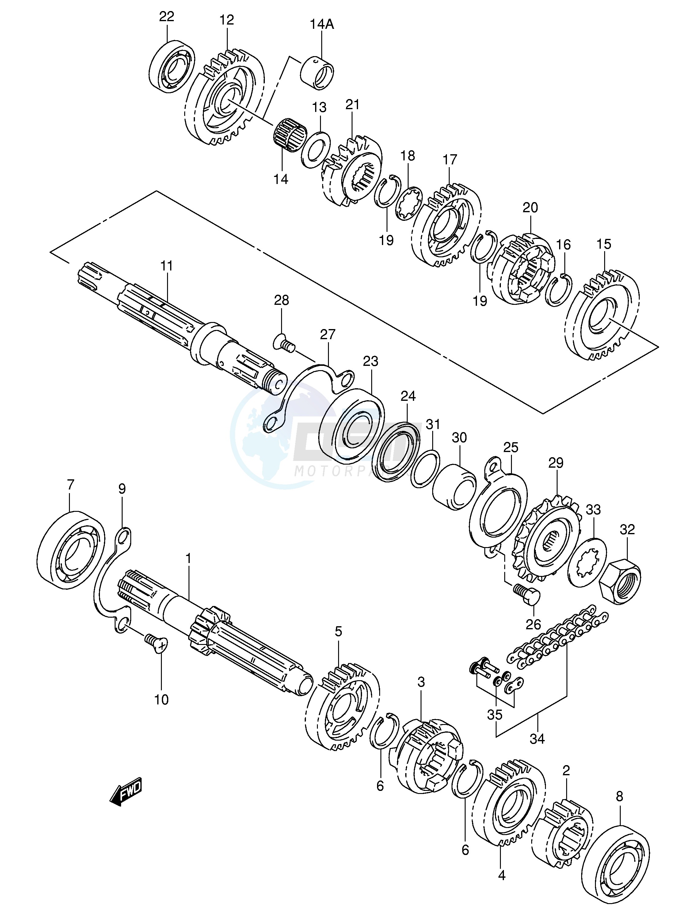 TRANSMISSION blueprint