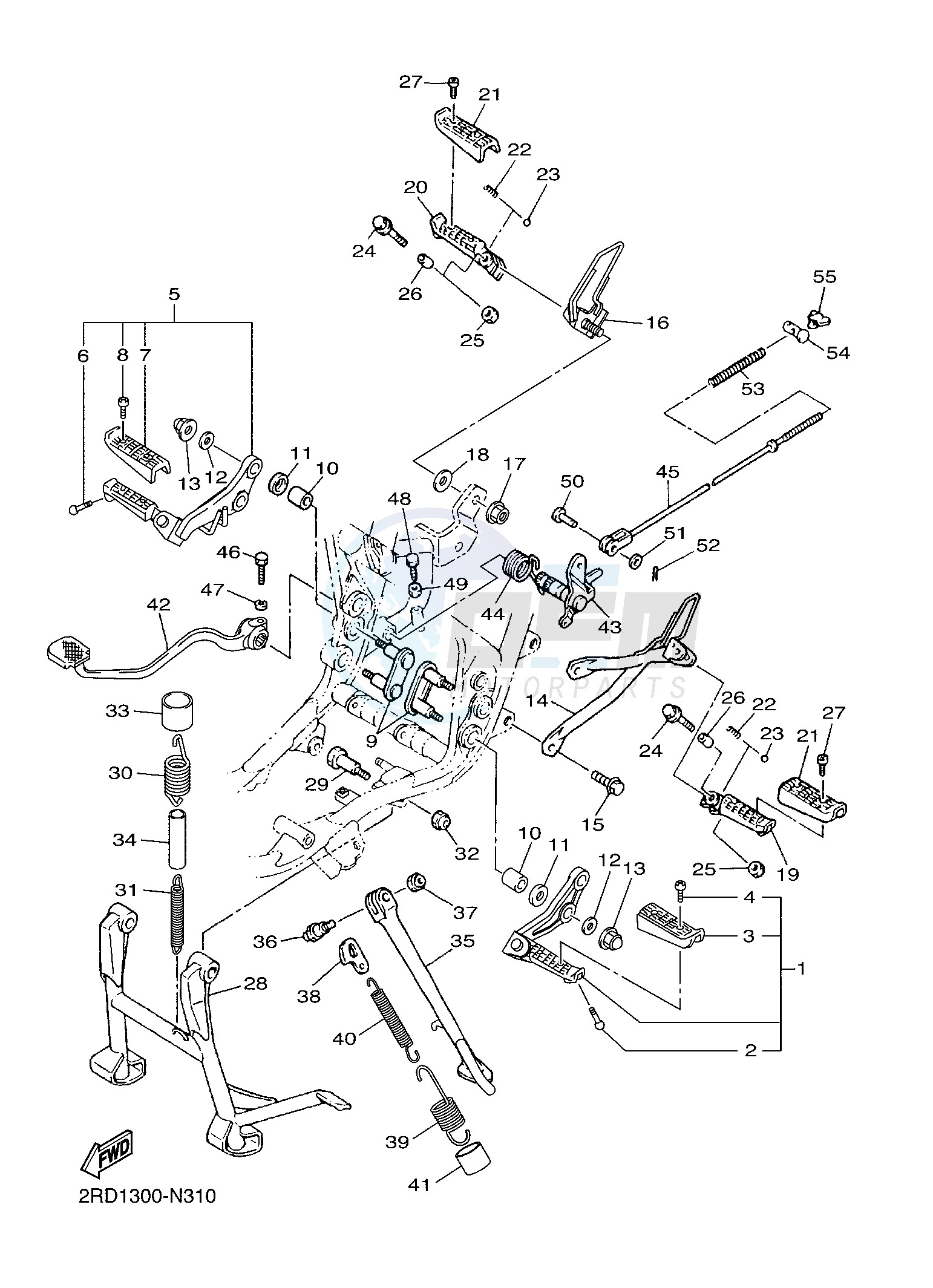 STAND & FOOTREST image