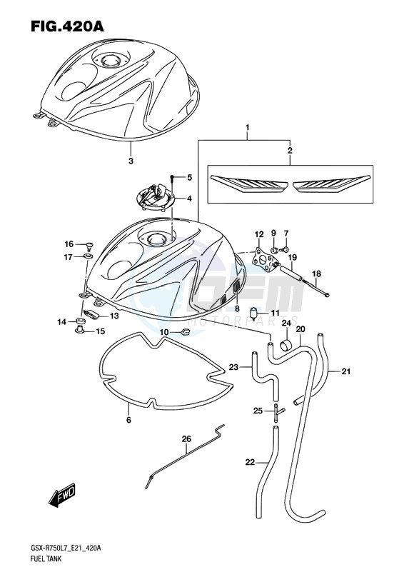 FUEL TANK image