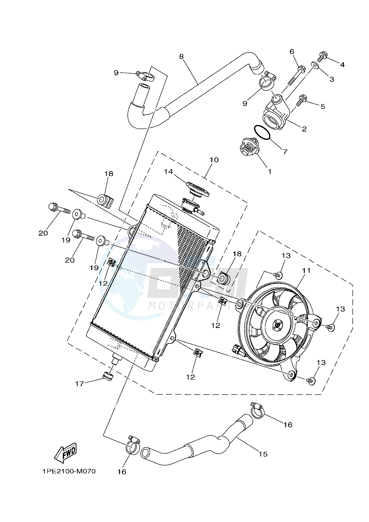 RADIATOR & HOSE image