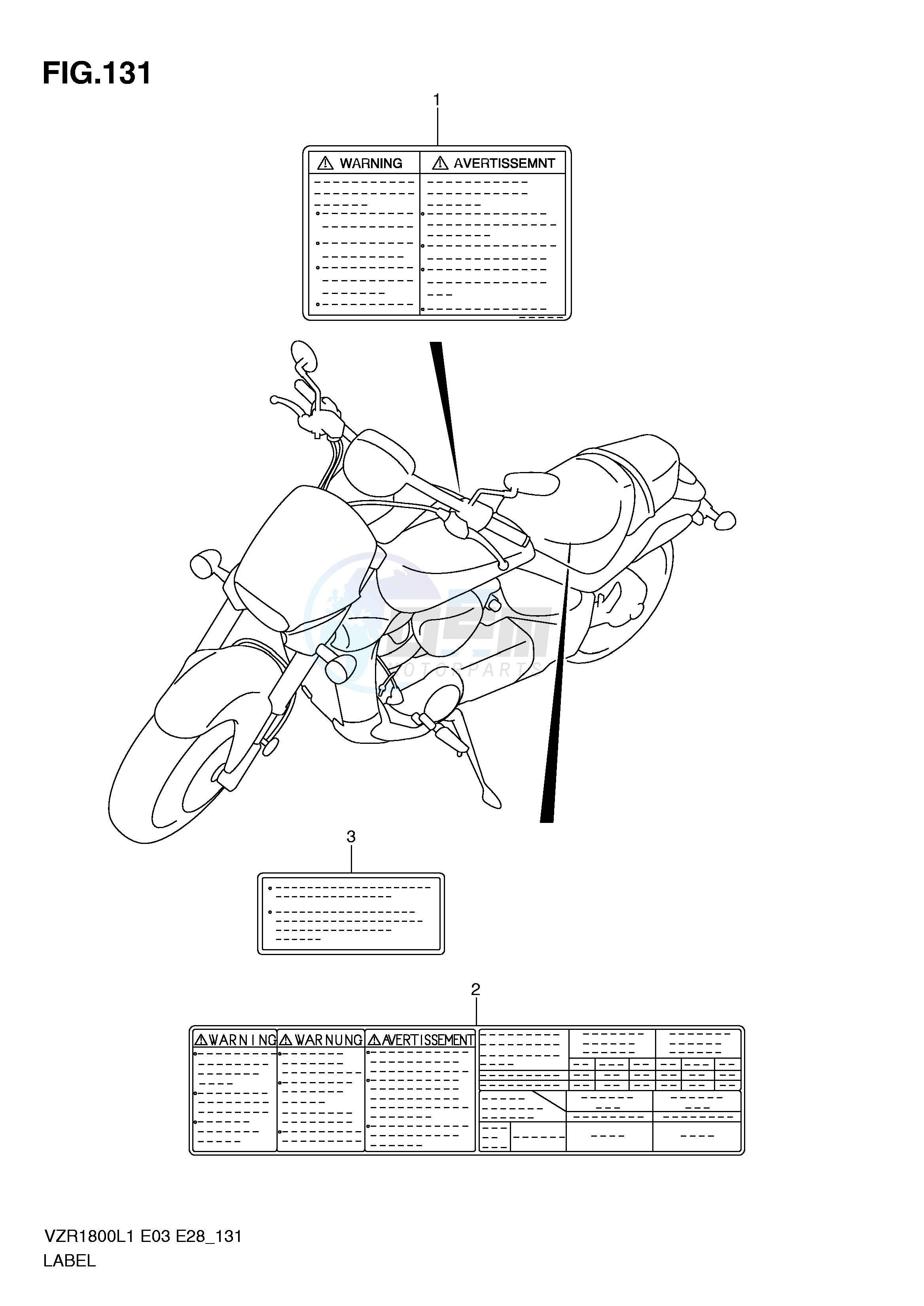 LABEL (VZR1800ZL1 E28) image