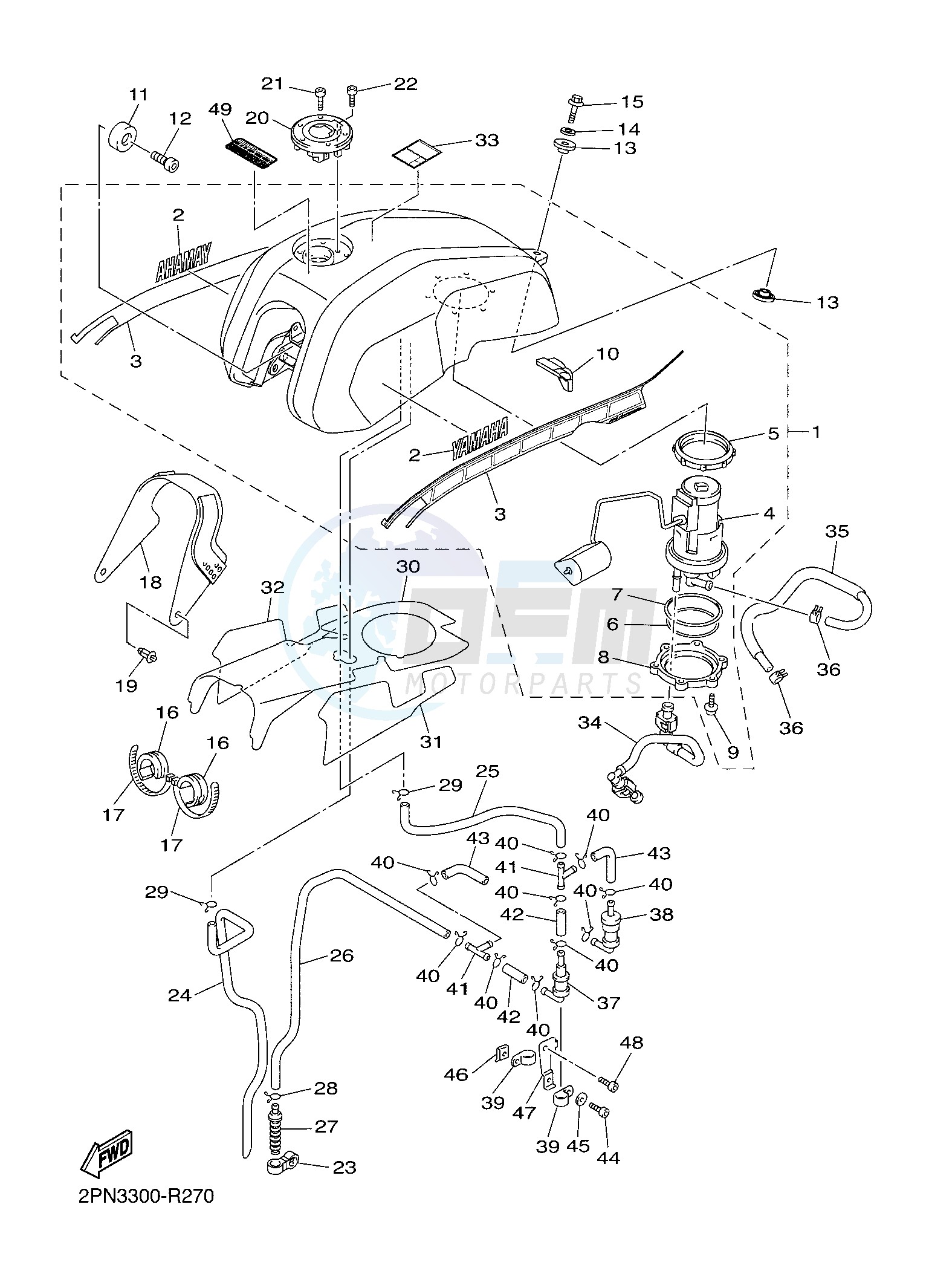 FUEL TANK blueprint