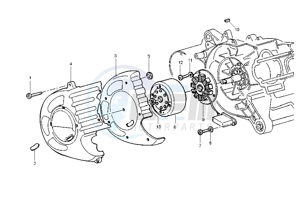 Flywheel magneto image