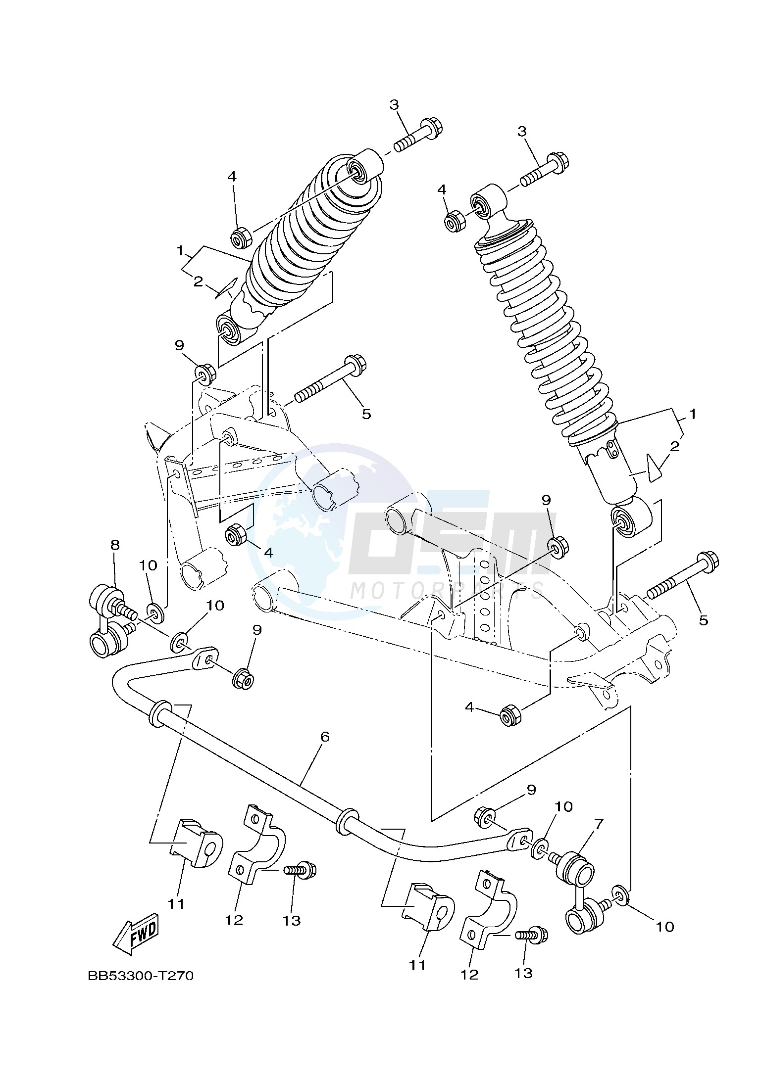 REAR SUSPENSION image