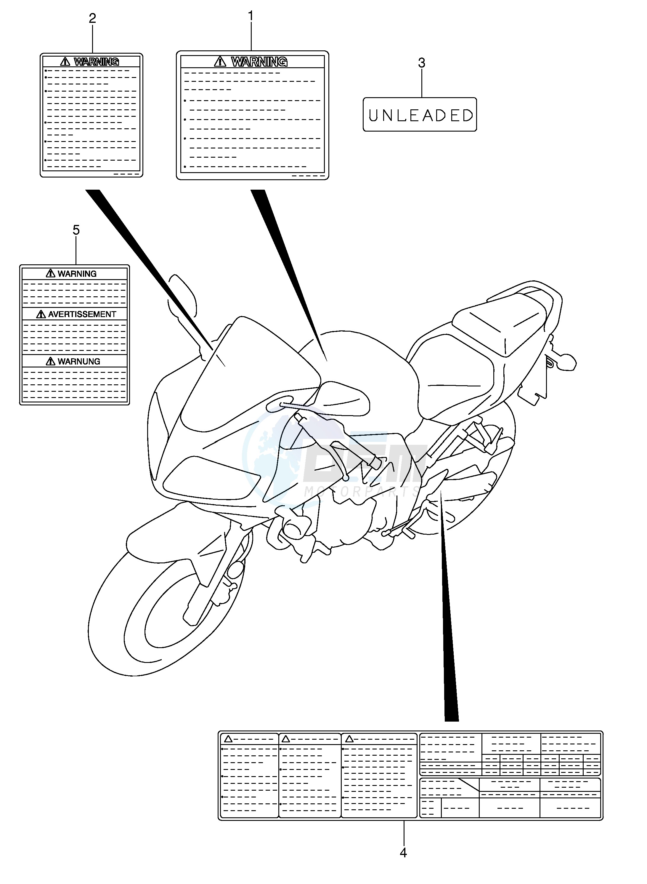 LABEL (MODEL K3 K4 K5 K6) blueprint